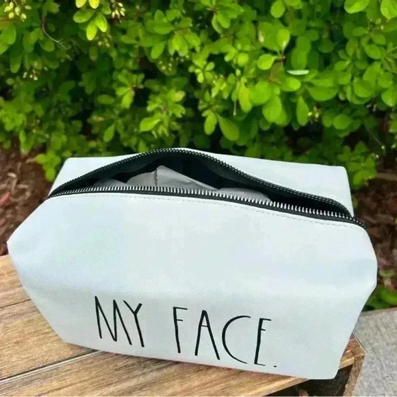 NEW Cosmetic/Makeup/Travel Pouch/Bag by Rae Dunn - MY FACE - Picture 3 of 8